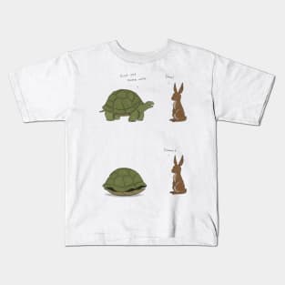 The Tortoise and the Hare Kids T-Shirt